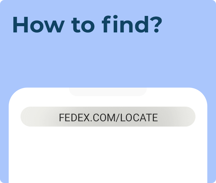 closest fedex location